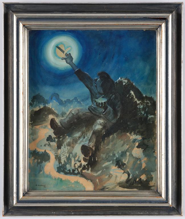 Einar Norelius, Story Motif.