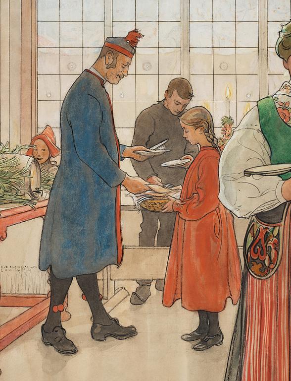 Carl Larsson, "Nu är det jul igen".