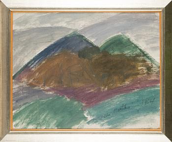 Olavi Martikainen, öljy kankaalle, signeerattu ja päivätty 1964.