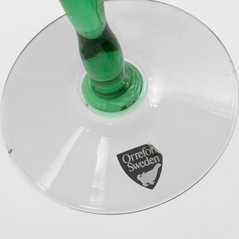 Gunnar Cyrén, a 31 piece "Nobel" glass service, Orrefors.