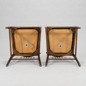 Kerstin Hörlin-Holmquist, A set of six Charlotte chairs  by Asko, Finland, 1970s.