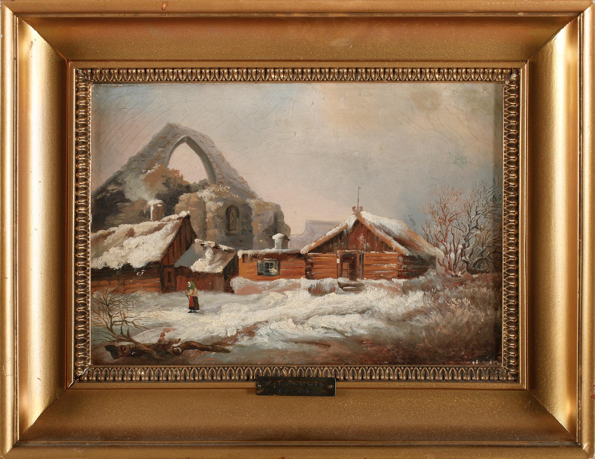 PER WICKENBERG, olja på duk, monogramsignerad.