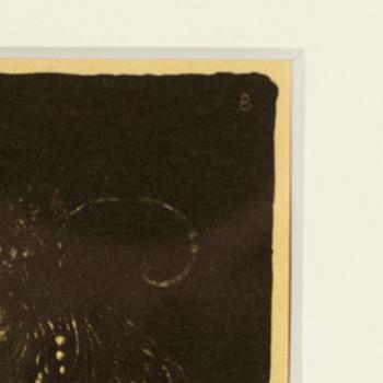 John Bauer, lithograph, from: "Troll", 1915. Signed JB in the print.