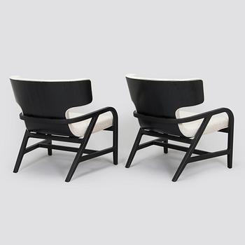 Antonio Citterio, fåtöljer, ett par "Fulgens", Maxalto, Italien.