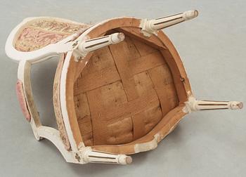 KARMSTOL, gustaviansk stil, 1900-tal.