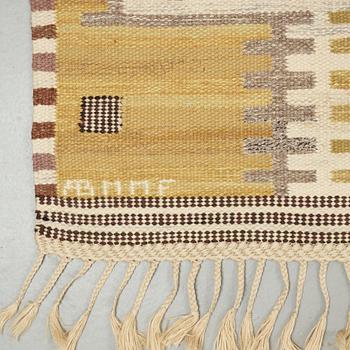 Marianne Richter, MATTA, "Gula havet", rölakan, ca 527 x 288,5 cm, signerad AB MMF MR.