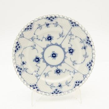 Royal Copenhagen, coffee service, 27 pieces, porcelain, "Blue Fluted", Denmark.
