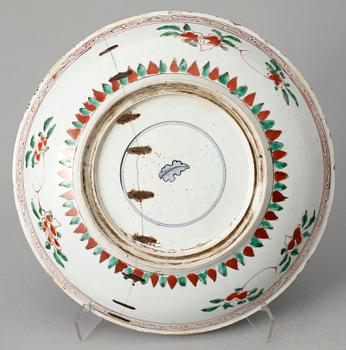 FAT, 3 st, porslin, Kina, Kangxi, (1664-1722).
