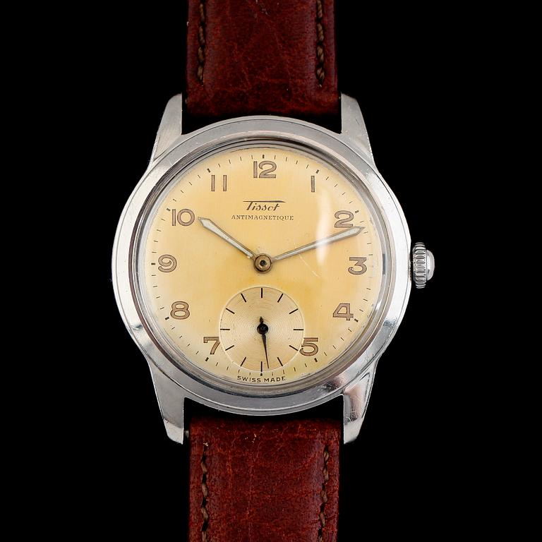ARMBANDSUR, stål, Tissot, 1900-talets mitt.