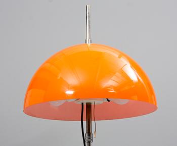 GOLVLAMPA, Lilux, design Hans Agne Jacobsen Markaryd. 1970-tal.