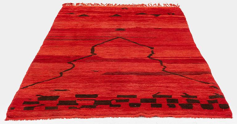 Matta semiantik Boujaad, Marocko. ca 266 x 146-156 cm.