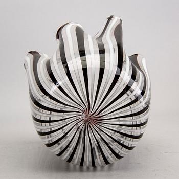 Probably Paolo Venini & Fulvio Bianconi, glass, "Fazzoletto", Venini, Murano, Italy.