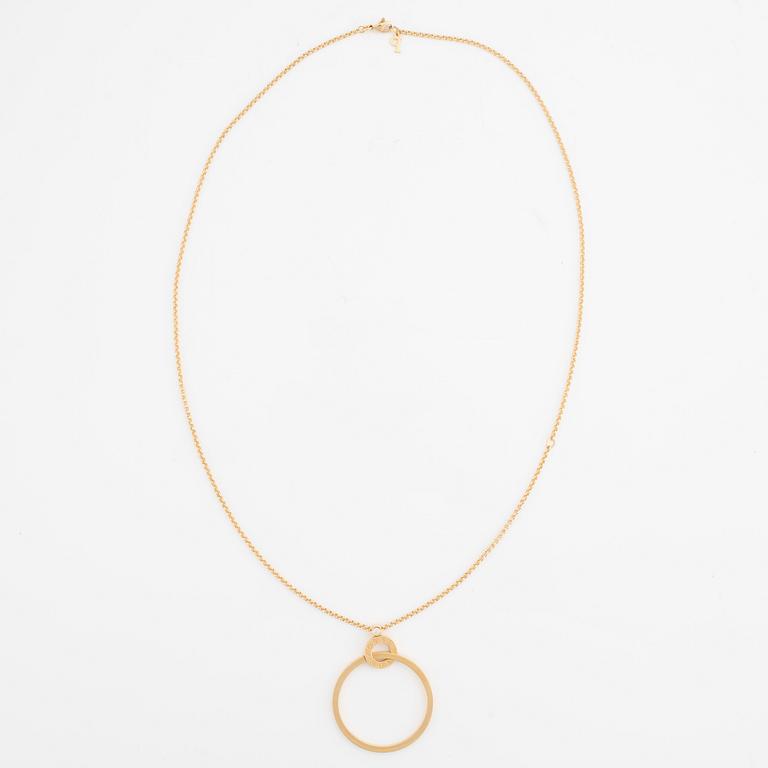 Piaget, collier, "Possesion", 18K guld med briljantslipad diamant.