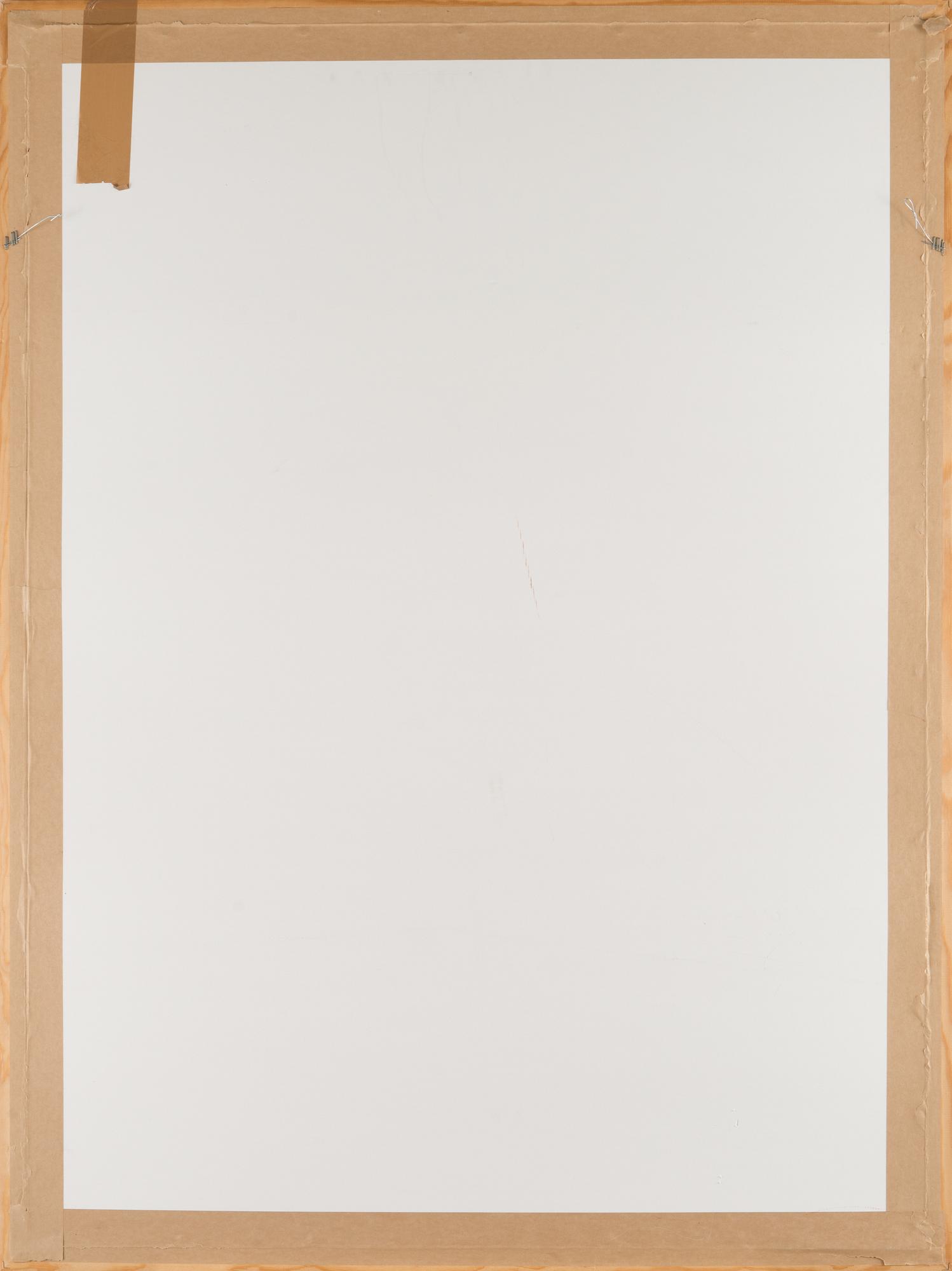 Rafael Wardi, litografi, signerad och daterad -89, märkt Tait.vedos.