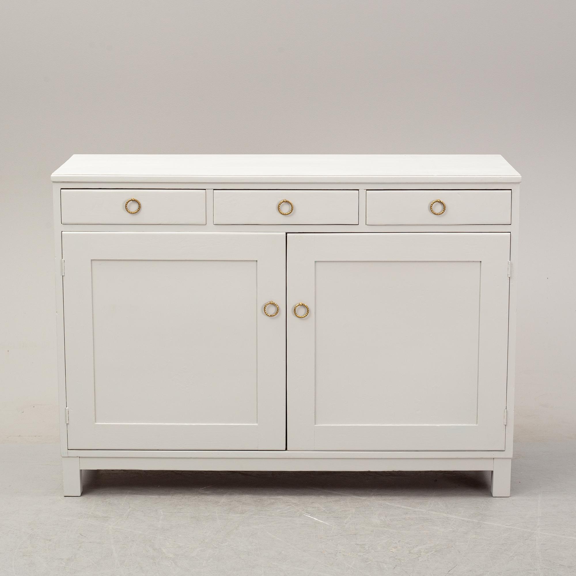 A painted sideboard, second half of the 20th Century.