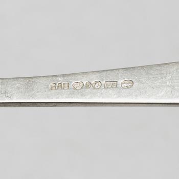 Bestickservis, 103 delar, silver, "Rosenholm", GAB, Stockholm, 1930/40-tal.
