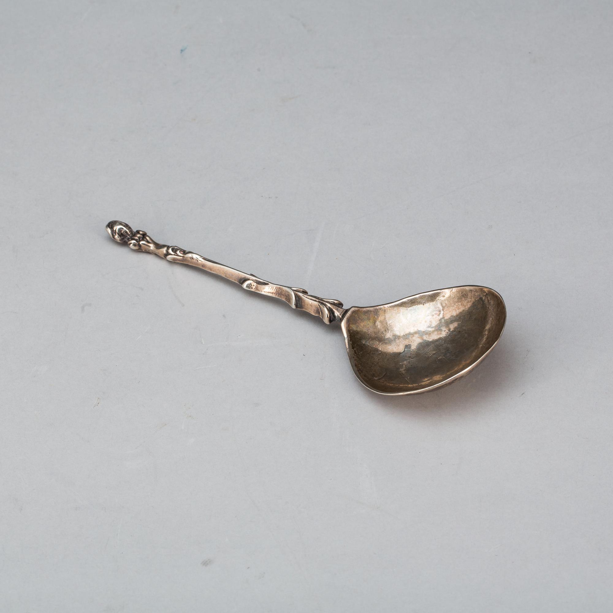 SKED, SILVER, MÖJLIGEN Johan Gadd, Umeå (1798-1802)Vikt ca 38 g.