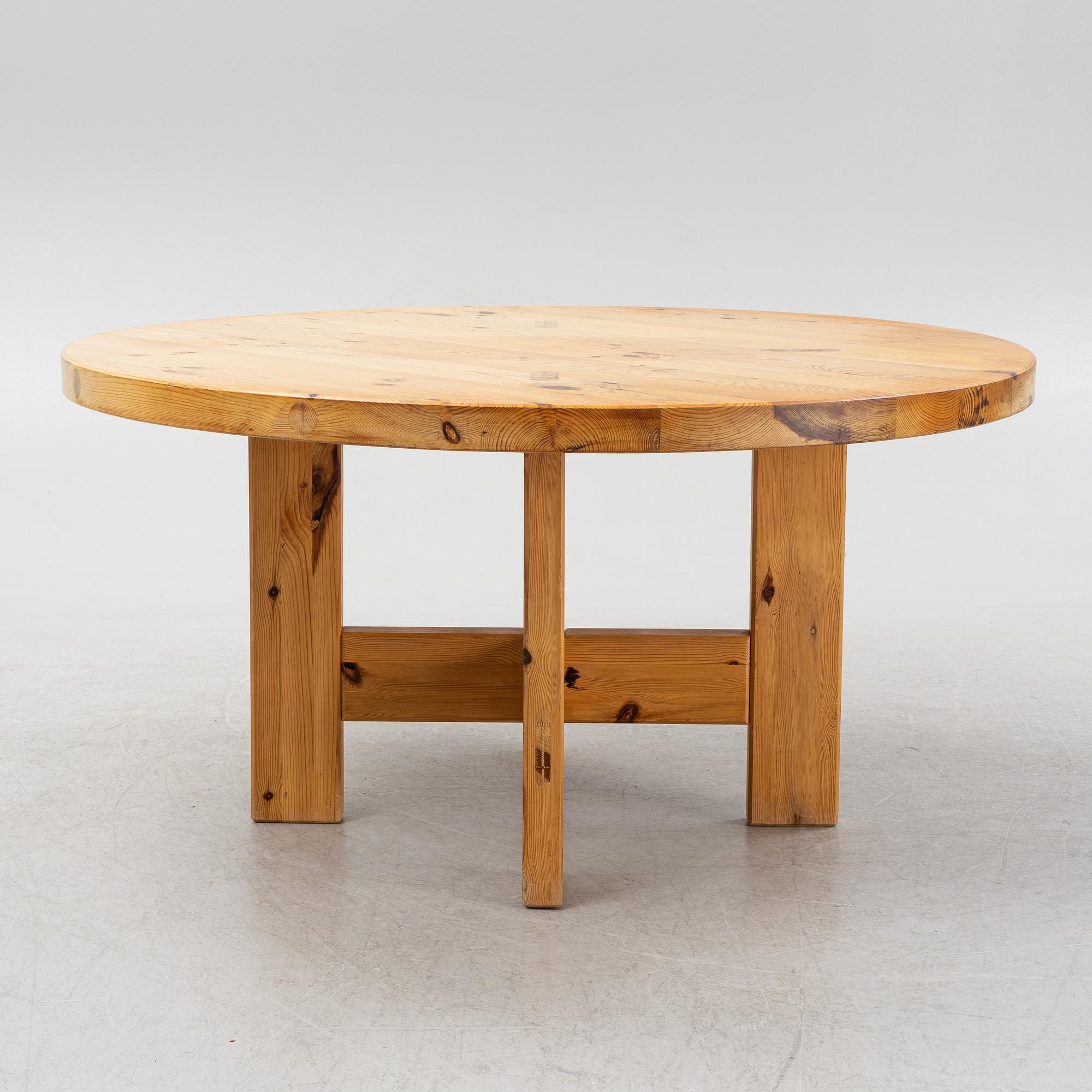 Roland Wilhelmsson, an 'Oden' dining table, Agesta, 1974.