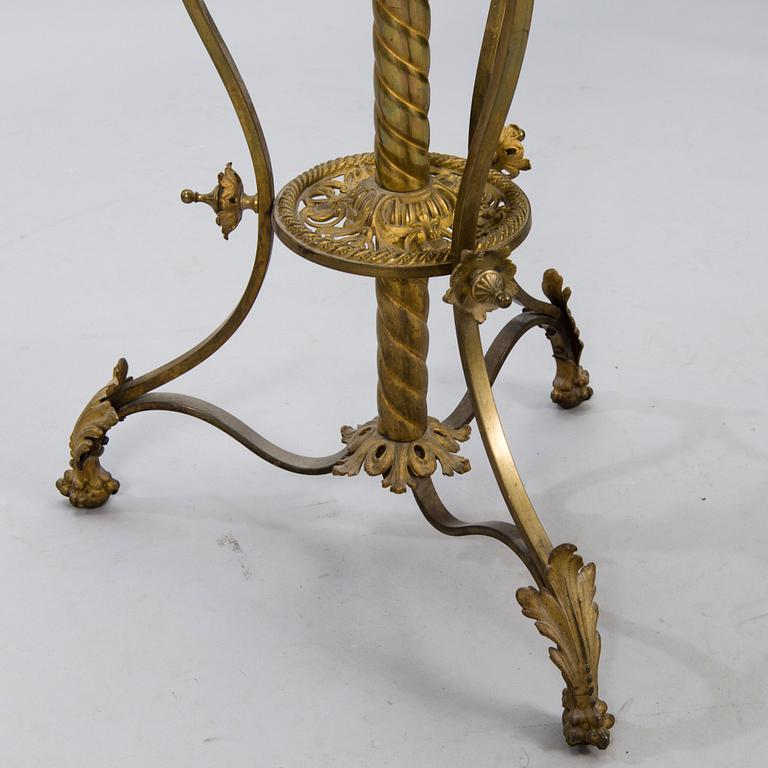A late 19th century floor lamp.