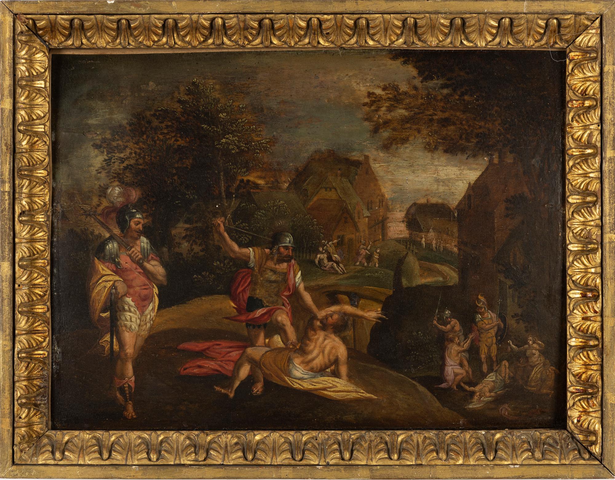 Flemish school, 17th Century, oil on panel.