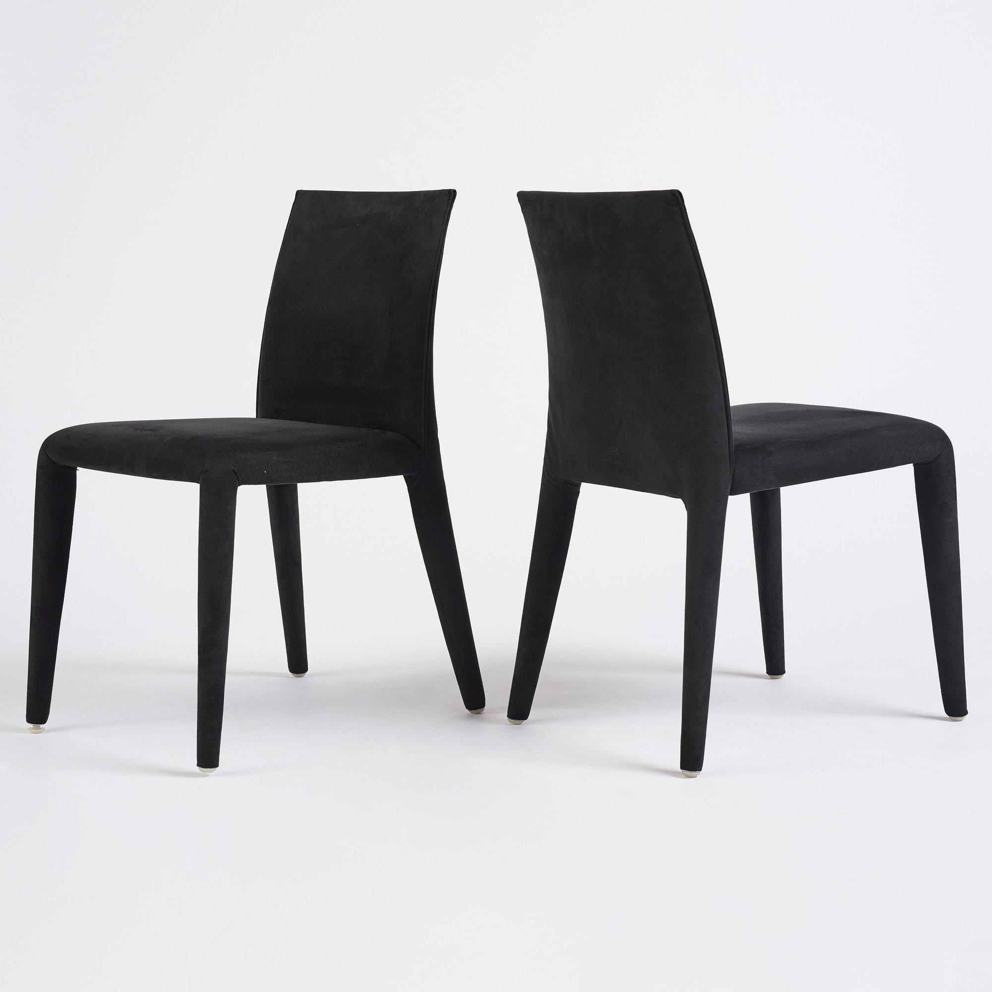 Mario Bellini, "Vol au vent", 6 chairs, Maxalto, B&B Italia, post 2001.