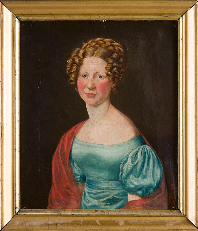 Unknown artist, 19th century, Portrait of a Lady.