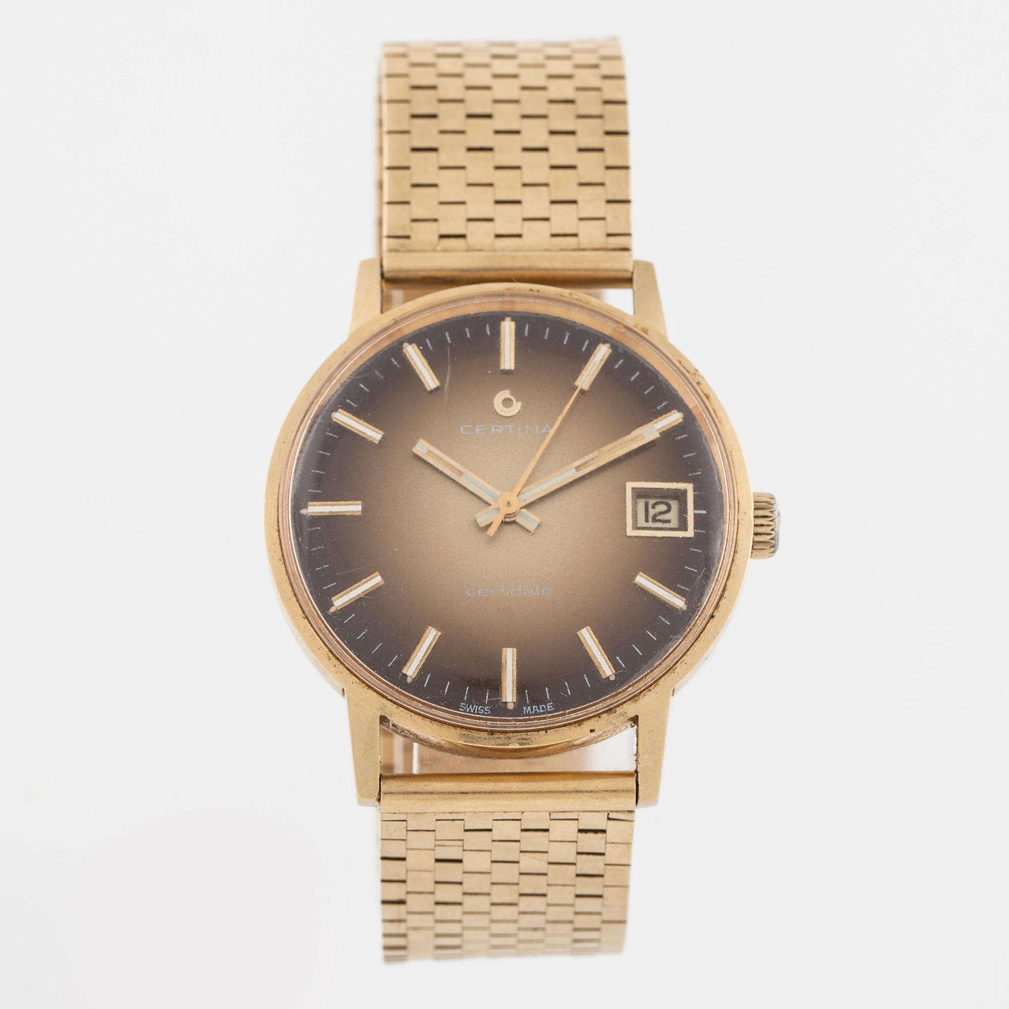 CERTINA, wristwatch, 35 mm.