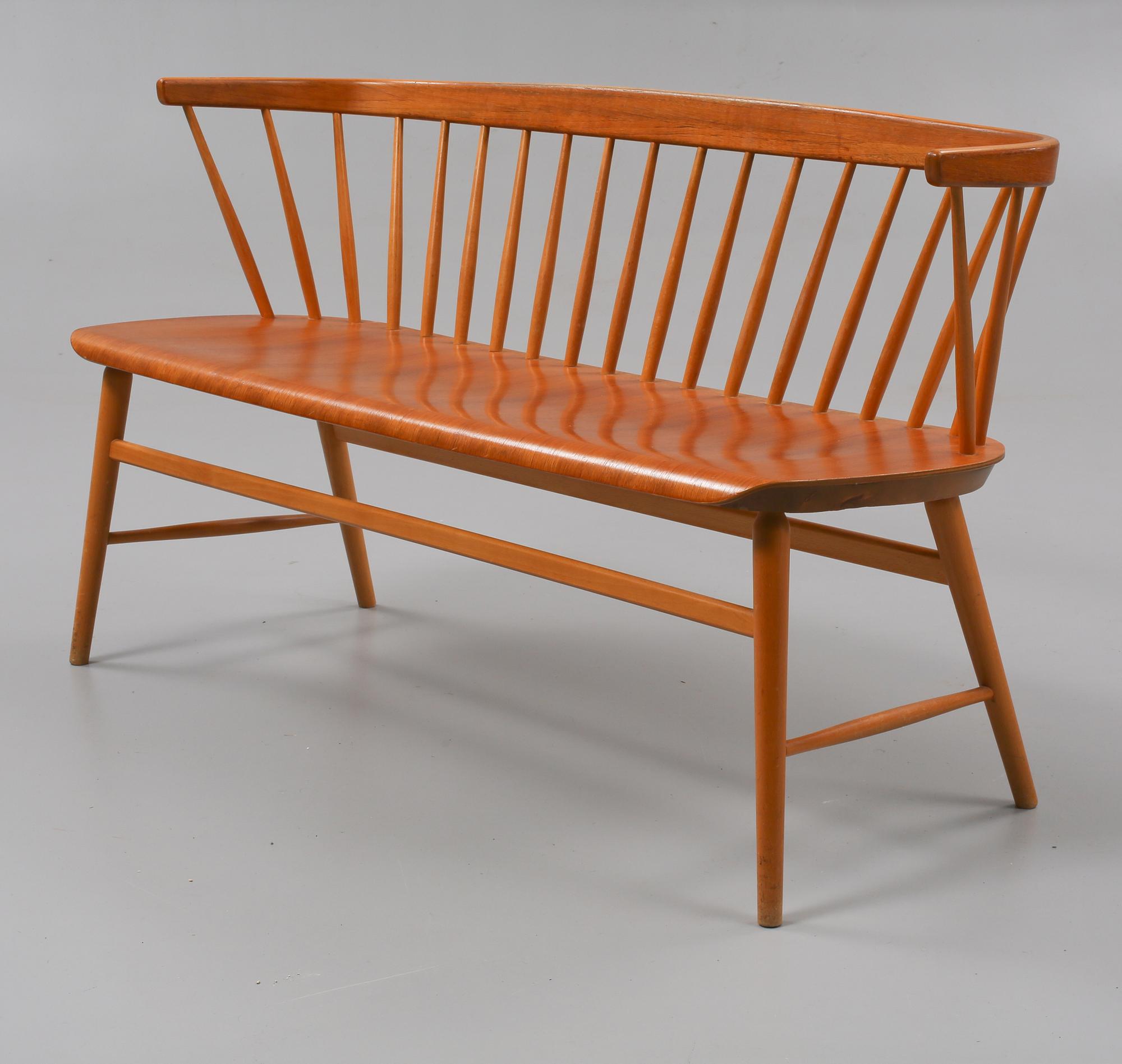 SOFFA, “Florett nr 150”, AB Bröderna Wigells stolfabrik, 1900-talets andra hälft.