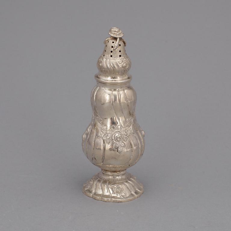 PARTI SILVER, 5 delar. Tot ca 220 g. Bl a Birmingham 1897.