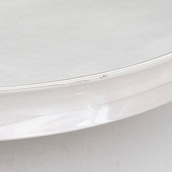 Tapio Wirkkala, a sterling silver dish, Kultakeskus, Hämeenlinna 1972.