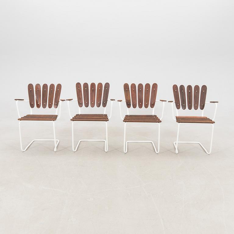 Garden Chairs, 4 pcs, second half of the 20th century.