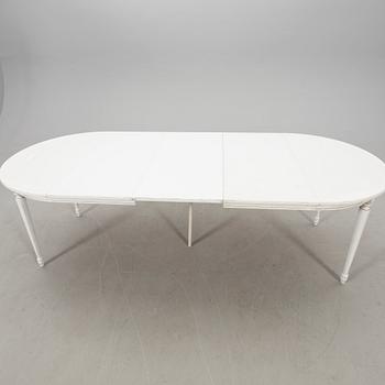 Dining Table in Gustavian Style, Late 20th Century.
