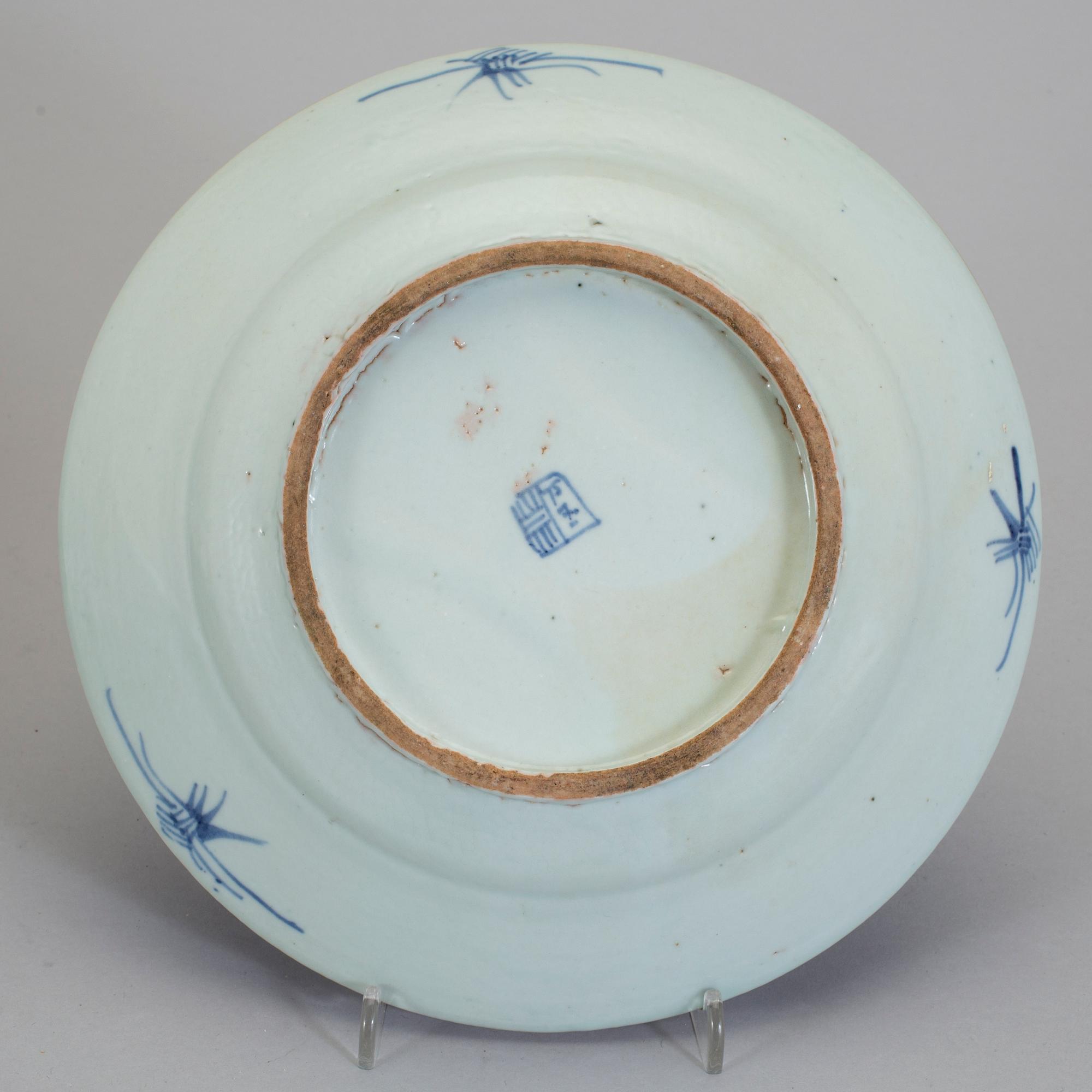 FAT, porslin, Kina, 1800-tal.