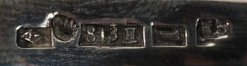 BRÖDKORG, 813 silver. Suomen Kultaseppä Oy Helsingfors 1922. Vikt 680 g.