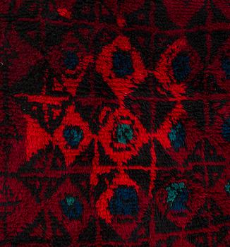 Kirsti Ilvessalo, ryijy, malli Suomen Käsityön Ystävät. Noin 184 x 126 cm.