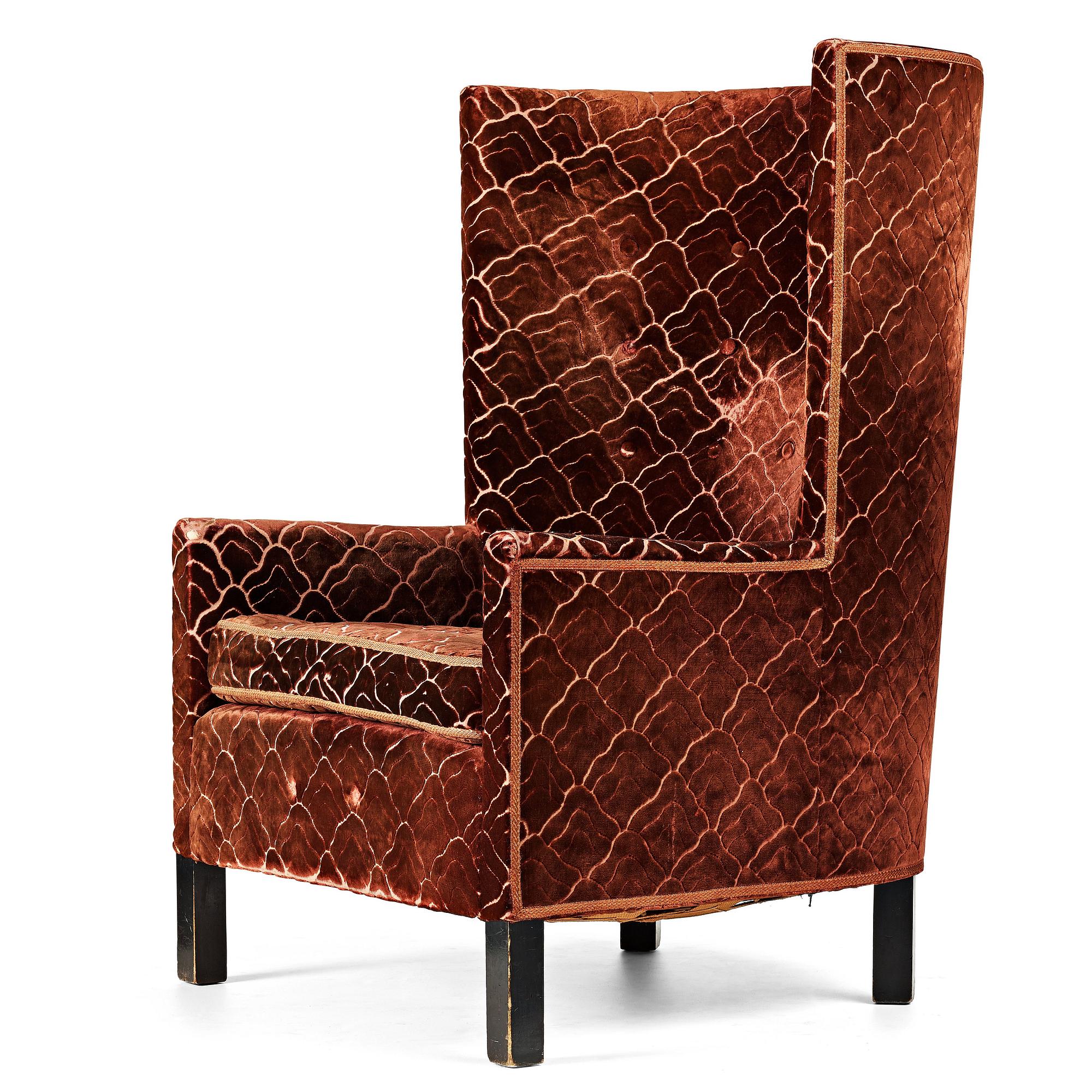 Björn Trägårdh, a "model 151" easy chair for Firma Svenskt Tenn, Sweden 1930's.
