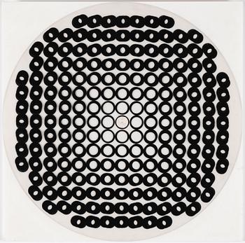 Victor Vasarely, "Tuz", from "Bach Vasarely".