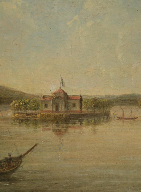 Elias Martin, "Norrström with the Bondeska Palace, Stockholm".