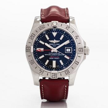 Breitling, Avenger II GMT, wristwatch, 42 mm.