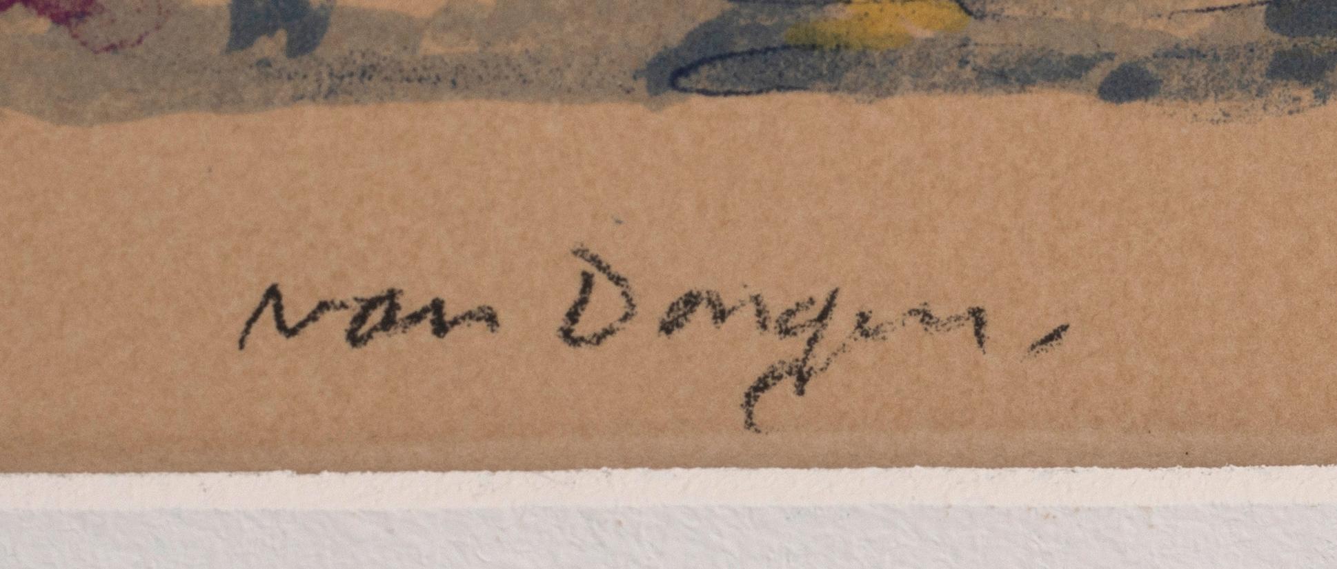 Kees van Dongen, "Place Pigalle, La nuit." 1950.