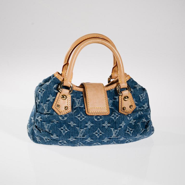VÄSKA, "Denim Pleaty", Louis Vuitton.