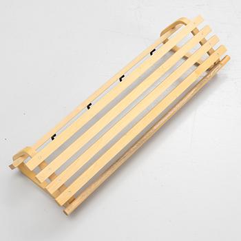 Alvar Aalto, a model 109 shelf, Artek, Finland, second half of the 20th century.