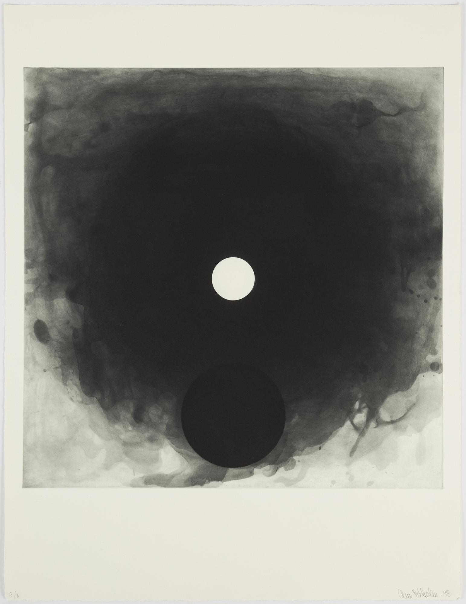 Ann Edholm, etching, 1998, signed EA.