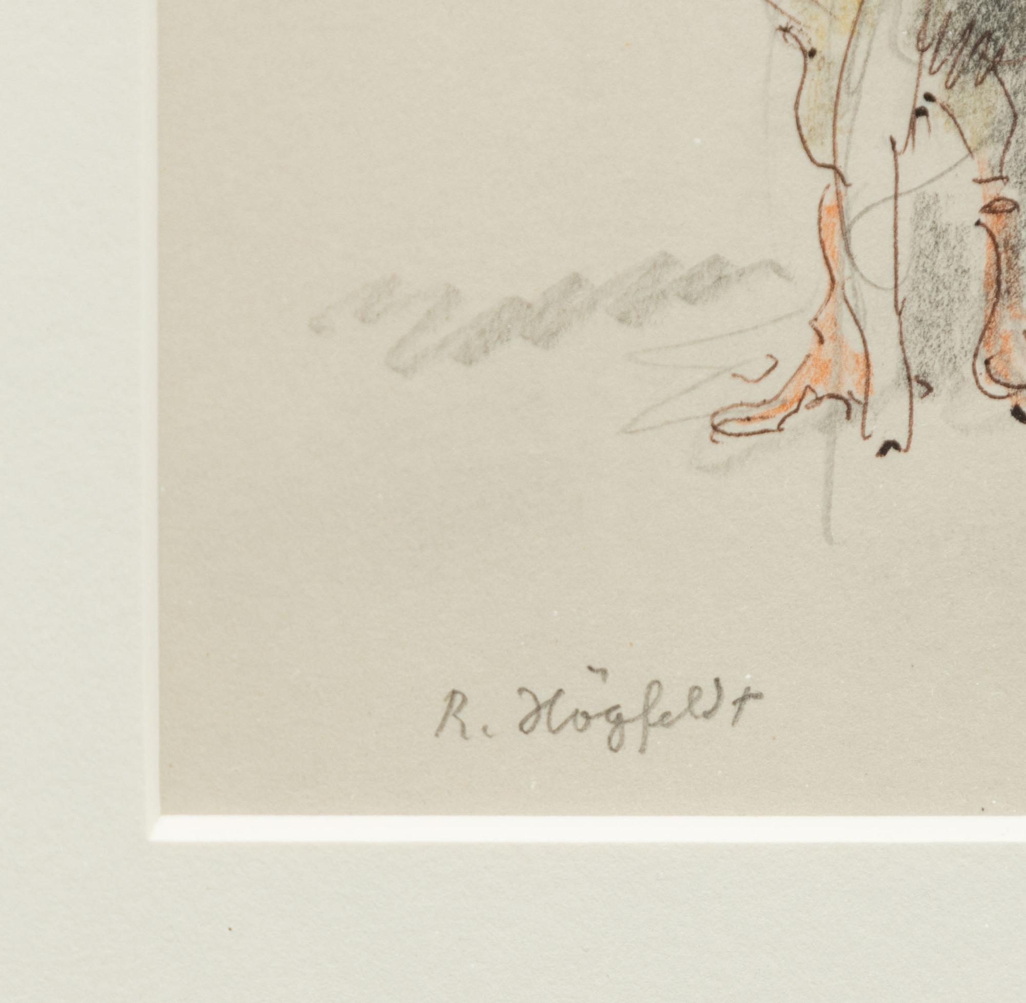 Robert Högfeldt, Troll Witch with Birds.