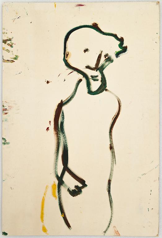 Erland Cullberg, olja på papp-pannå, signerad.