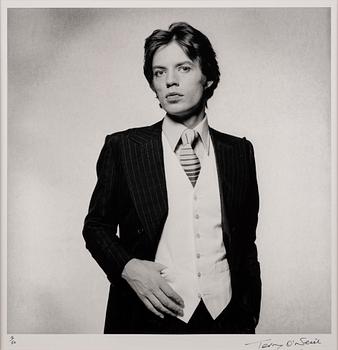Terry O'Neill, photograph signed and numbered 15/50.