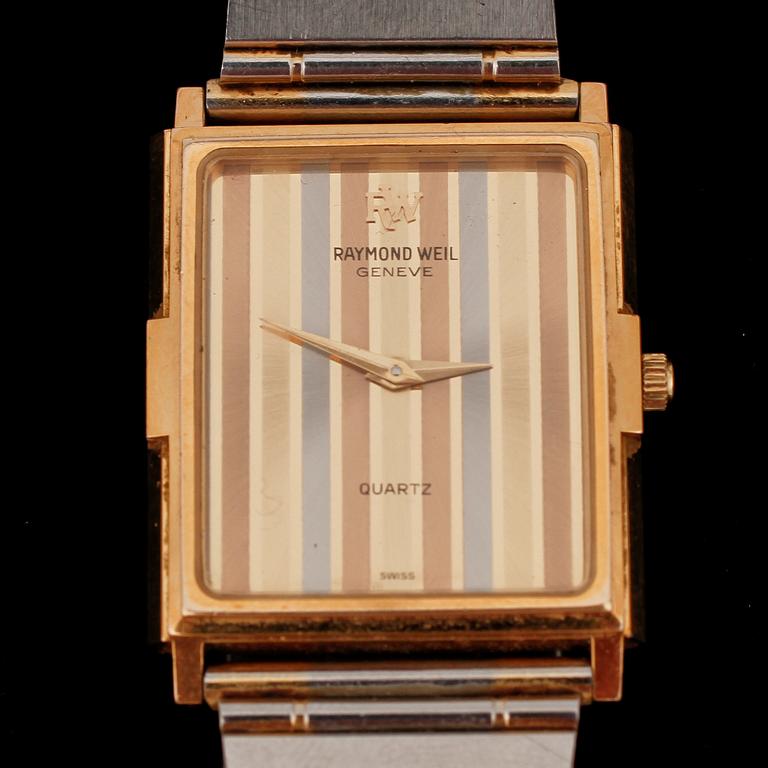 ARMBANDSUR, doublé, Raymond Weil, 1900-talets fjärde kvartal.