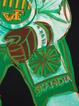 Andy Warhol, ”Frölunda Hockey Player”.