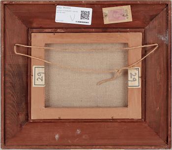 JAMES COIGNARD, olja på pannå, sign.