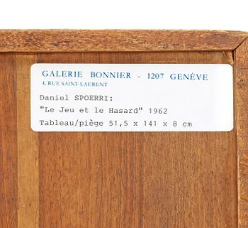 Daniel Spoerri, "Le Jeu et le Hasard".